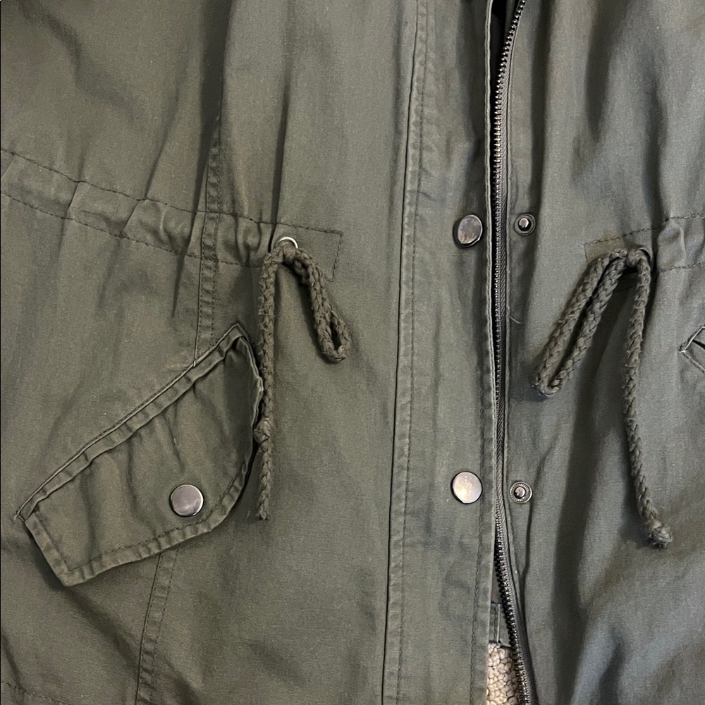 Outer Edge Green Utility Jacket Medium - image 4